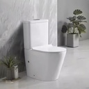 Vlavu Washdown one-piece toilet S-trap 250mm , UF seat cover 660x360x805mm CB.12.0005