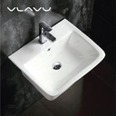 Vlavu Wall-hung basin
 Fixing to wall with back 530x440x360mm CB.39.0001