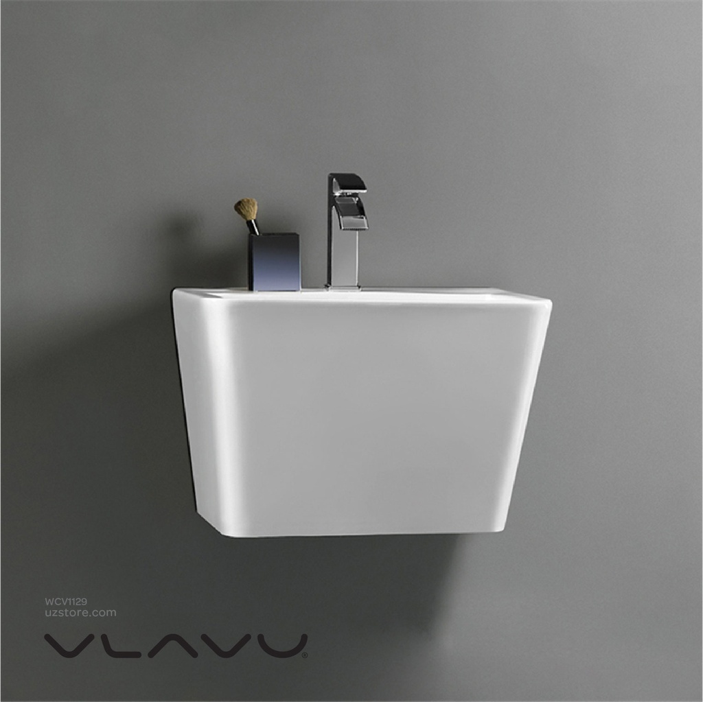 Vlavu Wall-hung basin
 Fixing to wall with back 530x440x360mm CB.39.0001