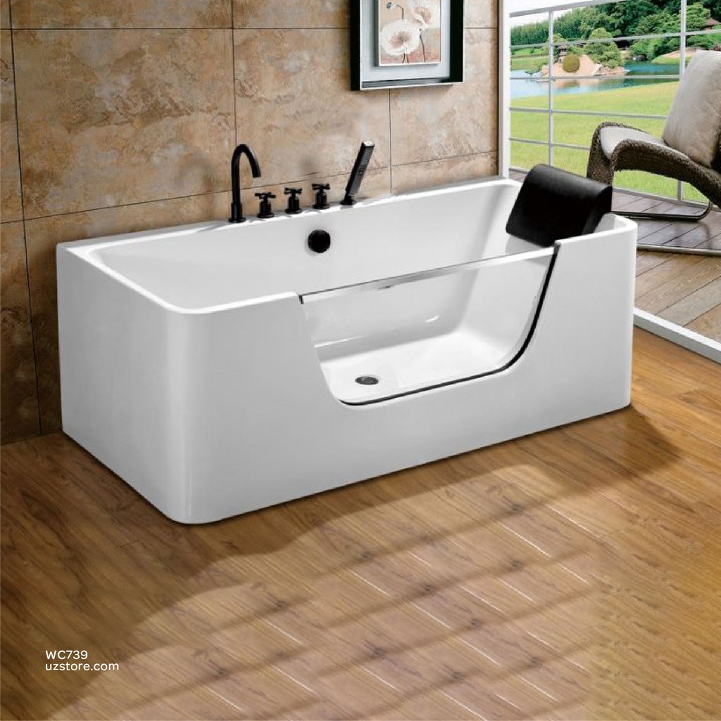 Acrylic bathtub ZS-9197  750*1600*660