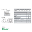 Xpelair CMF241 Ceiling Mount Exhaust Fan (CMF241-89956AW)