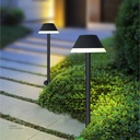 Outdoor LED light, Matt Black, 12W, 3000-3500K, Die casting aluminum+PC(anti UV), SMD, φ172*600MM, SH-2022111RD/600