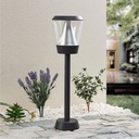 Outdoor LED light, Matt Black, 16W, 3000-3500K, Die casting aluminum+PC(anti UV), SMD, φ170*1000MM, SH-202237S/1000