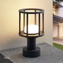 Outdoor LED light, Matt Black, 18W, 3000-3500K, Die casting aluminum+PC(anti UV), SMD, φ170*300MM, SH-202291RD/300