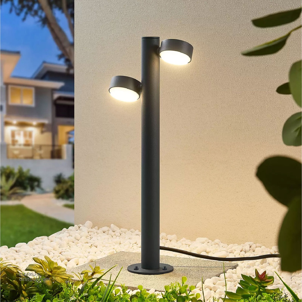 Outdoor LED light, Matt Black, 25W, 3000-3500K, Die casting aluminum+PC(anti UV)+glass, SMD, 190*750MM, SH-202292PC/750