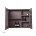 WashBasin Cabinet, Side Cabinet and Mirror  with LED light KZA-2137120