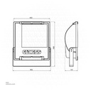 Metal Halide Fiting 400w Gewiss Italy