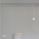 White Magnetic Track Pole Light 4.5W 410032