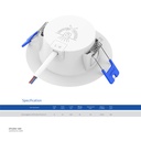 OPPLE LED Downlight RC-US R175-18W-6500-WH-GP Daylight, 540001152100