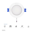 OPPLE LED Downlight RC-US R175-18W-6500-WH-GP Daylight, 540001152100