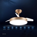 OPPLE Decorative Fan with LED FSD-ERd420-38W-Step-GD-Windys 3-GP 52500101500