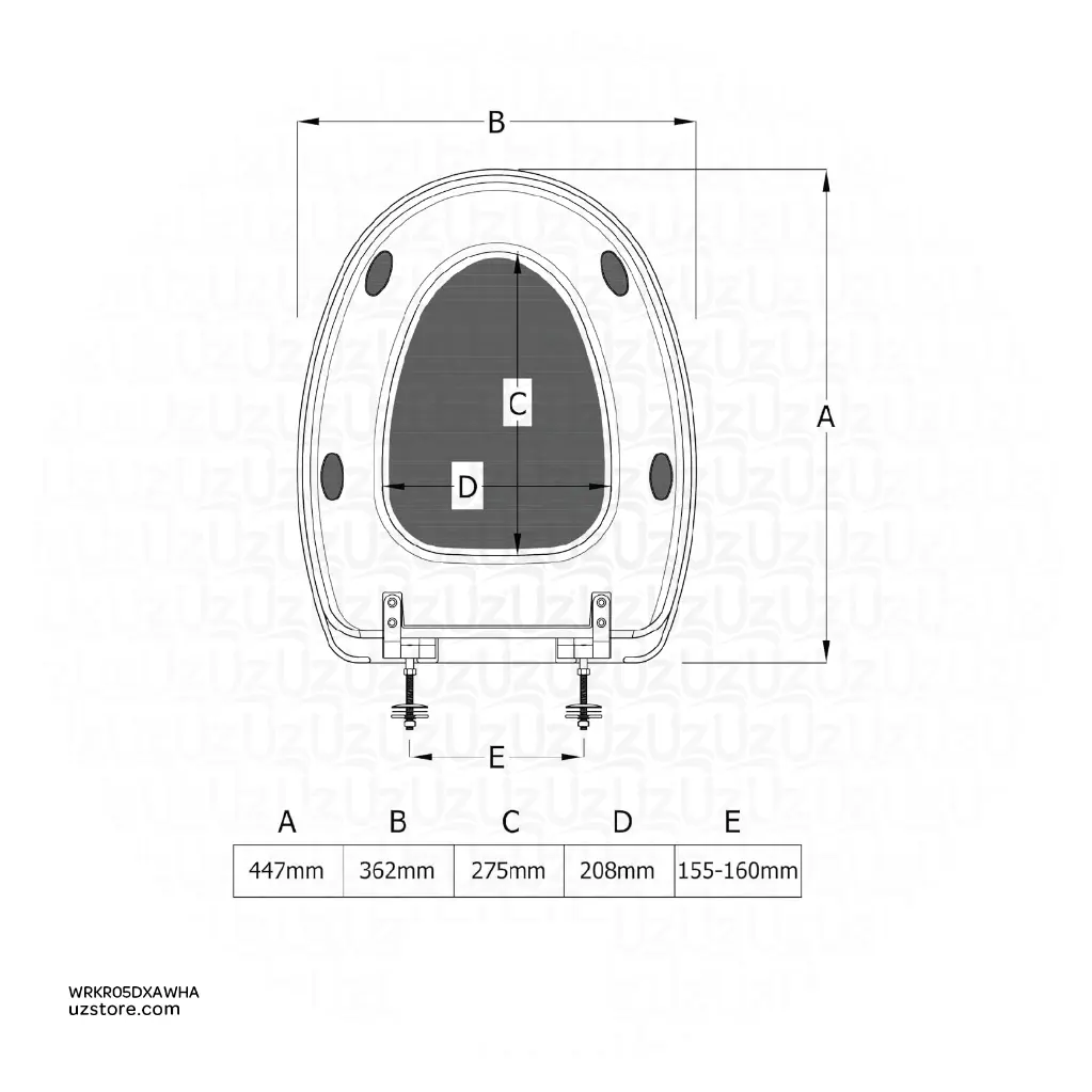 uzstore RAK Ceramic KARLA DLX SEAT & COVER ABS   WRAP OVER KR05DXAWHA YFG047 WRKR05DXAWHA-02.webp