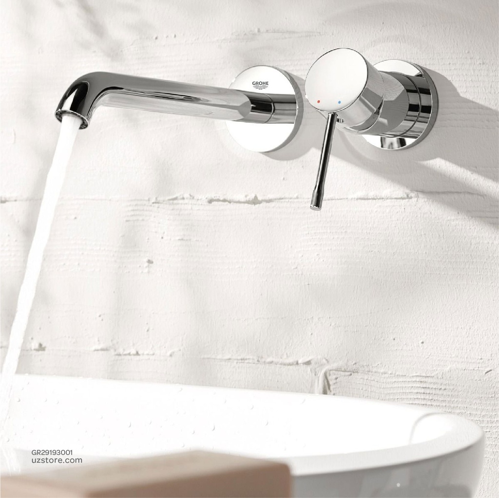 GROHE Essence 2-hole basin mixer
L-Size , 29193001 , chrome