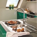 GROHE BauLoop Single-lever sink mixer 1/2" , 30543000 , chrome