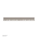 UROSHRINK Spain Tile Corner Steel Trim 212A-ARGC-12 Arena Claro 12MM (ES) Sand Light Grey