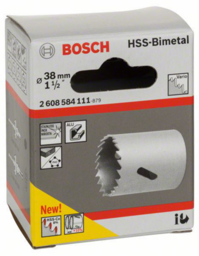 BOSCH HSS Bi-metal Holesaw 38mm