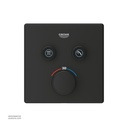 GROHE Grohtherm SmartControl Safety mixer for concealed installation with 2 valves , 102166KF00 , phantom black