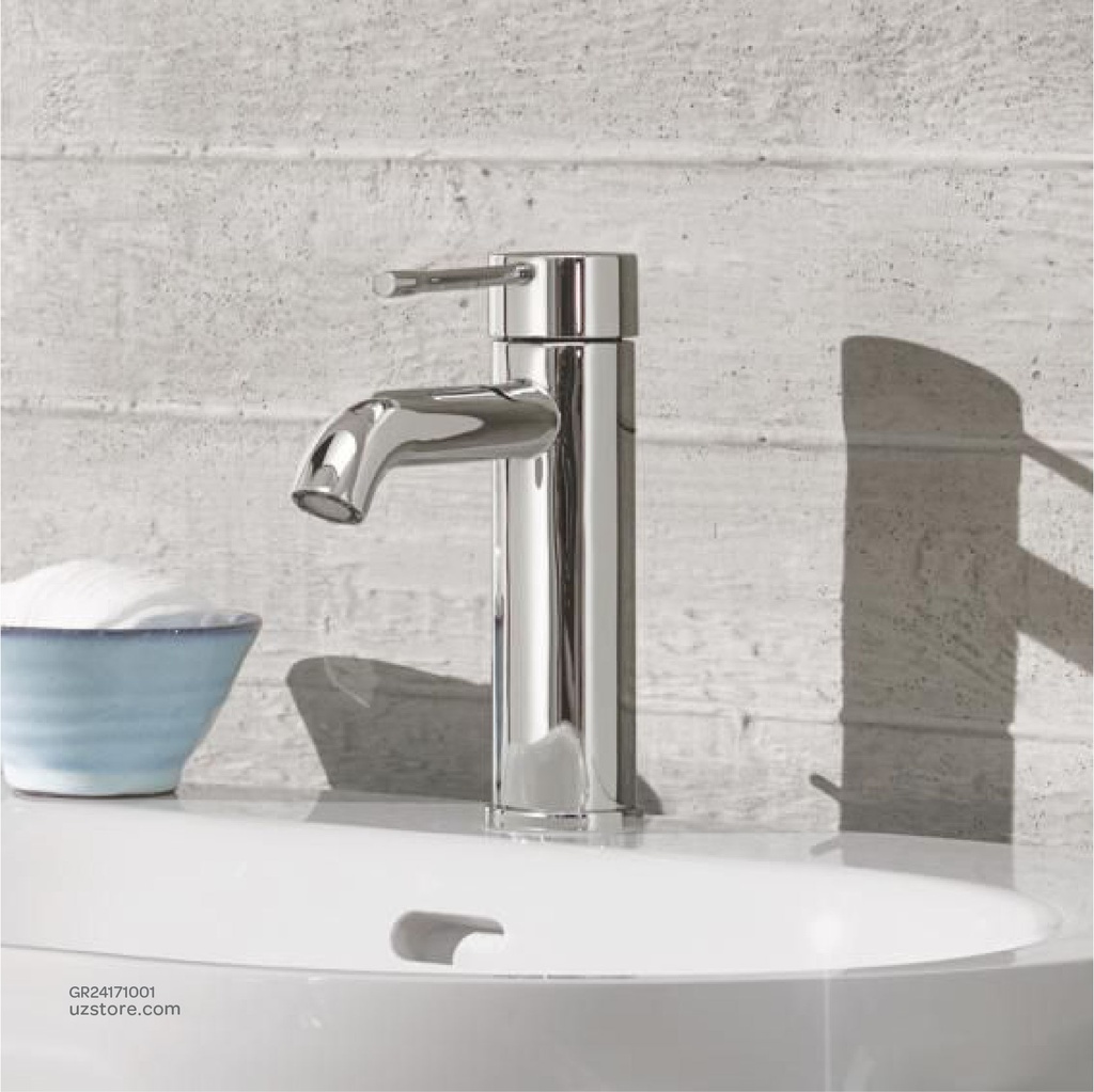 GROHE Essence Single-lever basin mixer 1/2"
S-Size , 24171001 , chrome