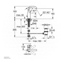 GROHE Essence Single-lever basin mixer 1/2"
M-Size , 24173001 , chrome
