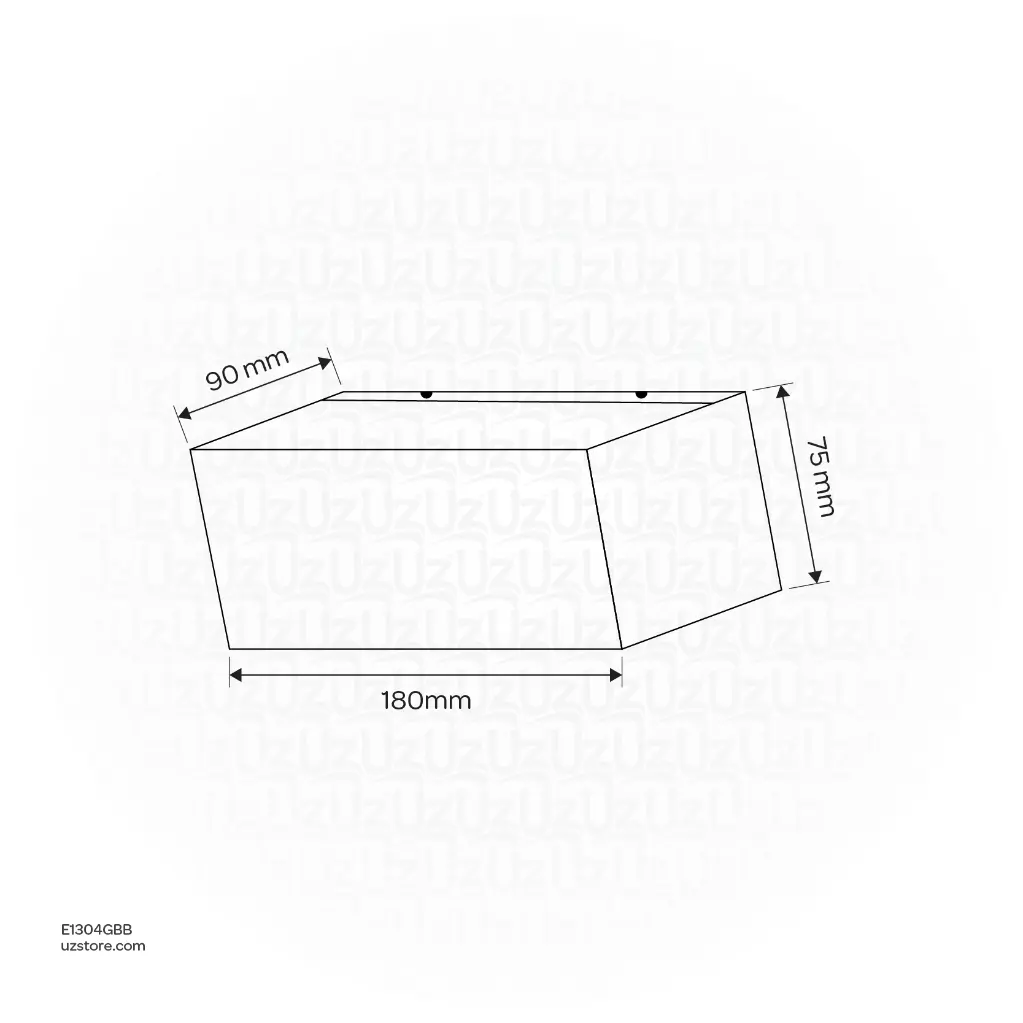 Uzstore Wall Outdoor Light E1304GBB-02.webp
