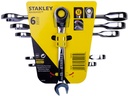 Stanley® Set of 6 Maxi Drive Plus Combination Ratchet Spanners 4-89-907