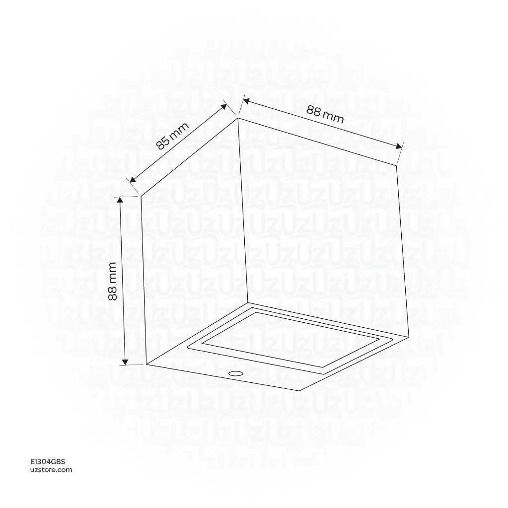 Uzstore Wall Outdoor Light - 14W E1304GBS-03.webp