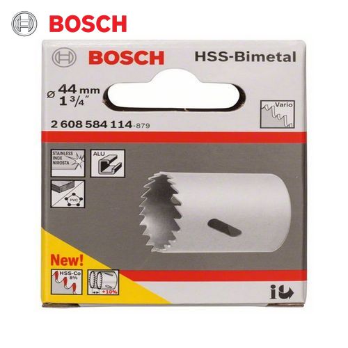 BOSCH HSS Bi-metal Holesaw 44mm