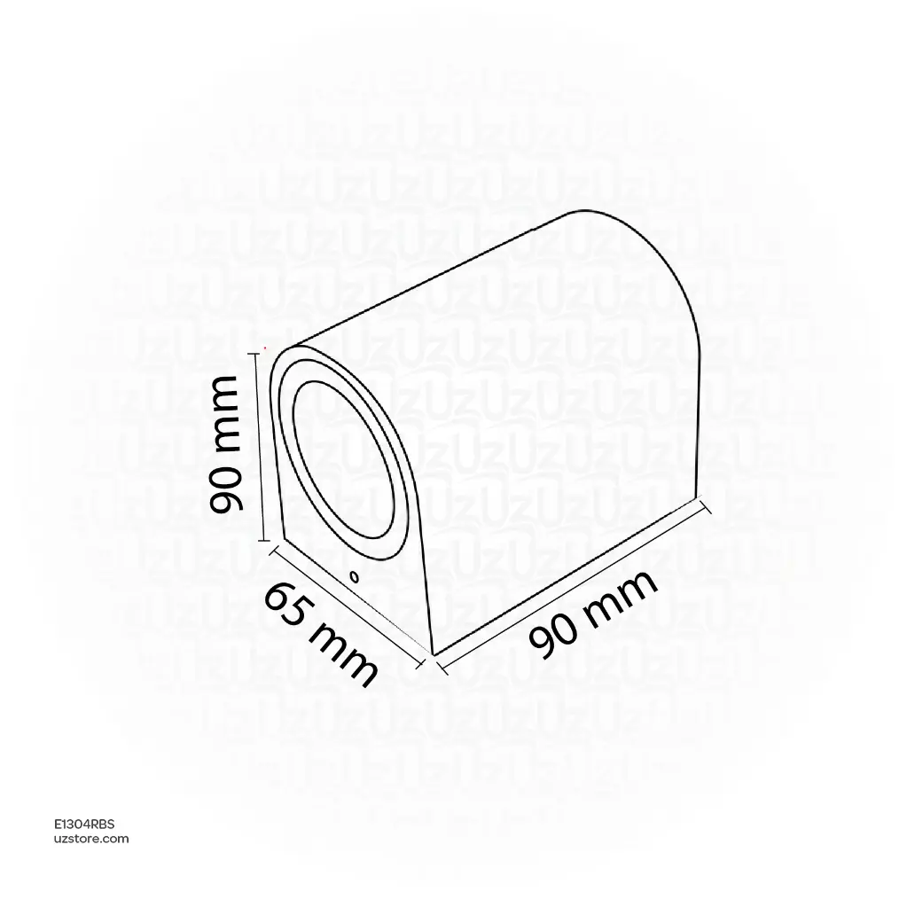 Uzstore Wall Outdoor Light - GU10 E1304RBS-02.webp