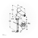 KLUDI RAK Amba Single Lever Bidet Mixer DN15
 RAK532160575