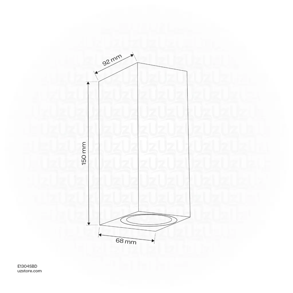 Uzstore Wall Outdoor Light E1304SBD-02.webp
