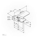 KLUDI RAK Balance Single Lever Bath and Shower Mixer DN 15, Chrome
 RAK524450575