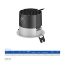 OPPLE LED Down light Rc-BY R75-BK 5W , 3500K Warm White , 540001391600