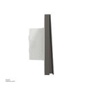 1 gang switch 3*3 1way Schneider Avatar On C Dark Grey