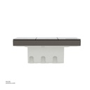 3 gang switch 3*3 1way Schneider Avatar On C Dark Grey