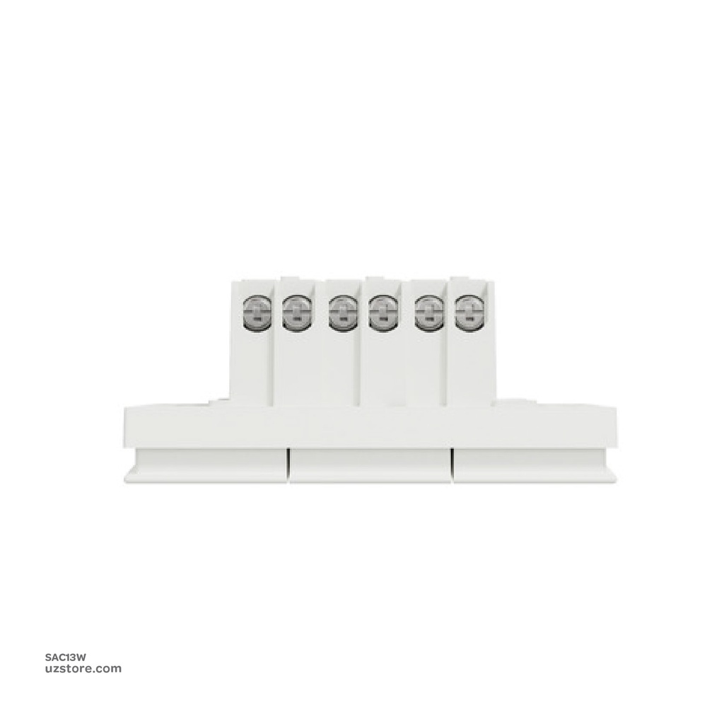 3 gang switch 3*3 1way Schneider Avatar On C White