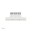 3 gang switch 3*3 1way Schneider Avatar On C White