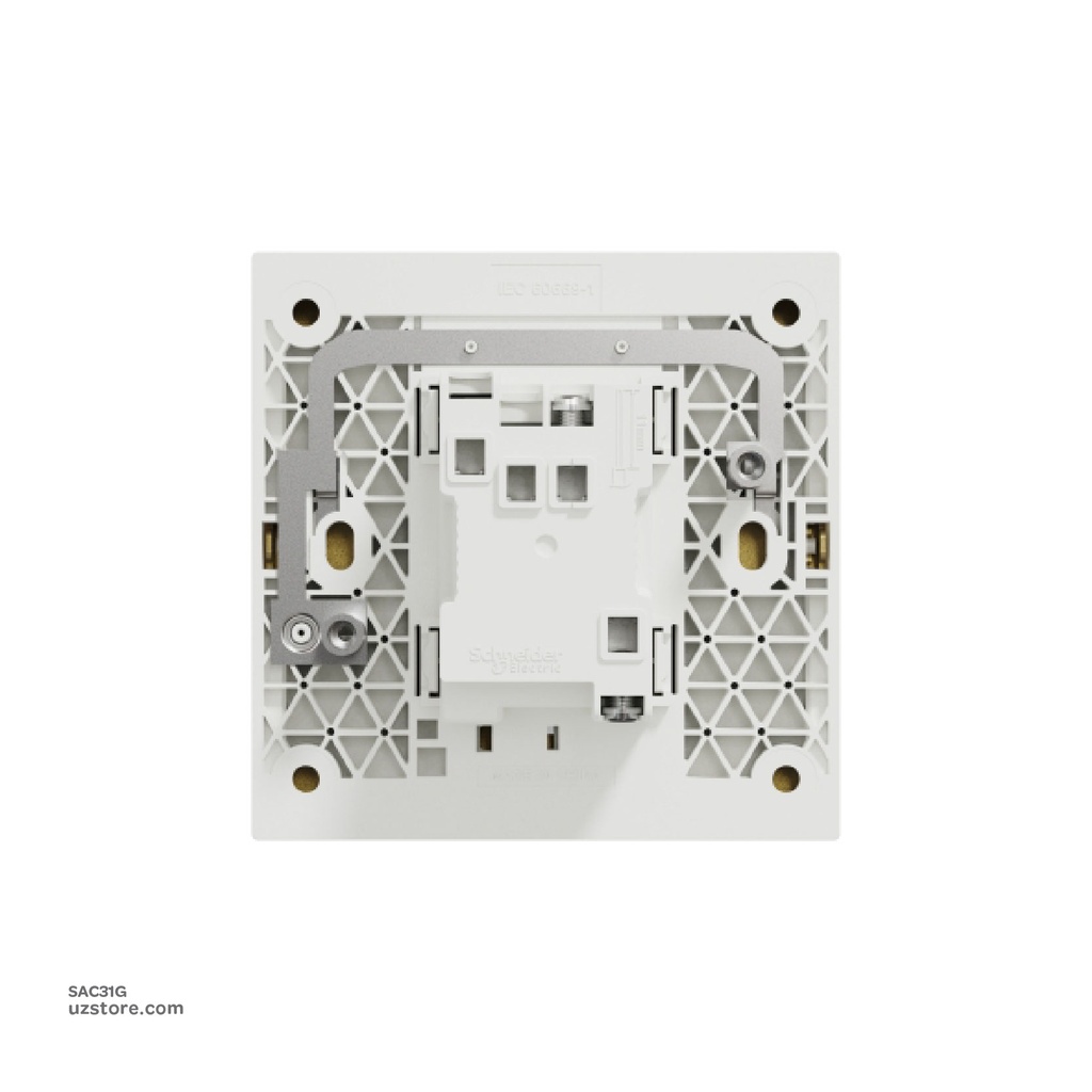 D.B Switch (20A) 3*3 Schneider Avatar On C Wine Gold