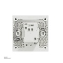 D.B Switch (20A) 3*3 Schneider Avatar On C White