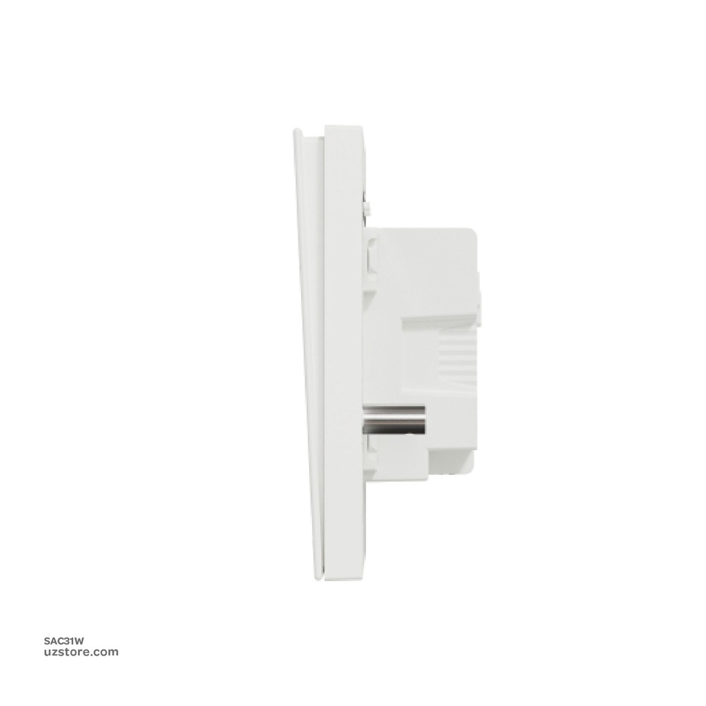 D.B Switch (20A) 3*3 Schneider Avatar On C White