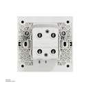 45 DP Switch 3*3 Schneider Avatar On C Dark Grey