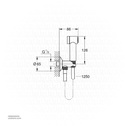GROHE Sena Trigger Spray 35 Wall holder set with self-closing angle valve , 1 spray , 26332000 , chrome