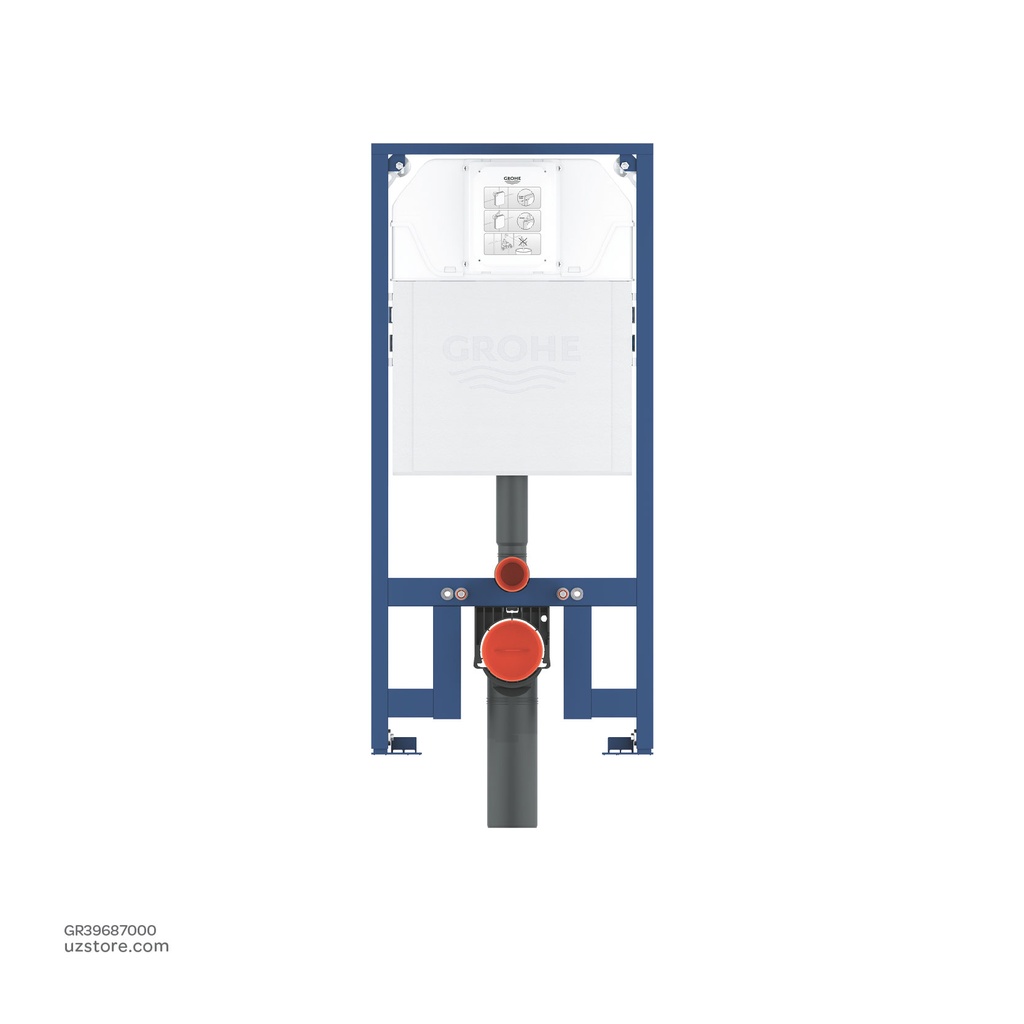 GROHE Rapid SL Slim Element for WC with flushing cistern 88.9 mm , 1.13 m installation height , 39687000 , 