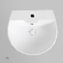 Uzstore Vlavu Wall-Hung One-Piece Basin – Fixing to Wall, 520×470×345mm, Glossy White – 202L  WCV1169-05-05.webp