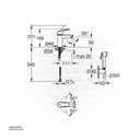 GROHE Eurosmart SLM Basin Mixer S-Size Smth w/shw Set 231242433, matt black