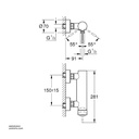 GROHE Essence Single-lever shower mixer 1/2" , 25252001 , chrome