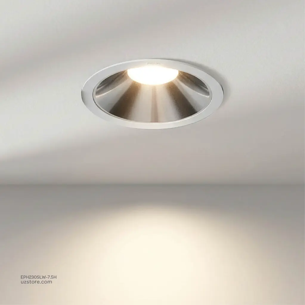 uzstore Philips Spotlight SL260 RD 075 7.5W 36D 940 WH R GM (white finish 4000K Natural White 929004148707 EPH230SLW-7.5H-03.webp