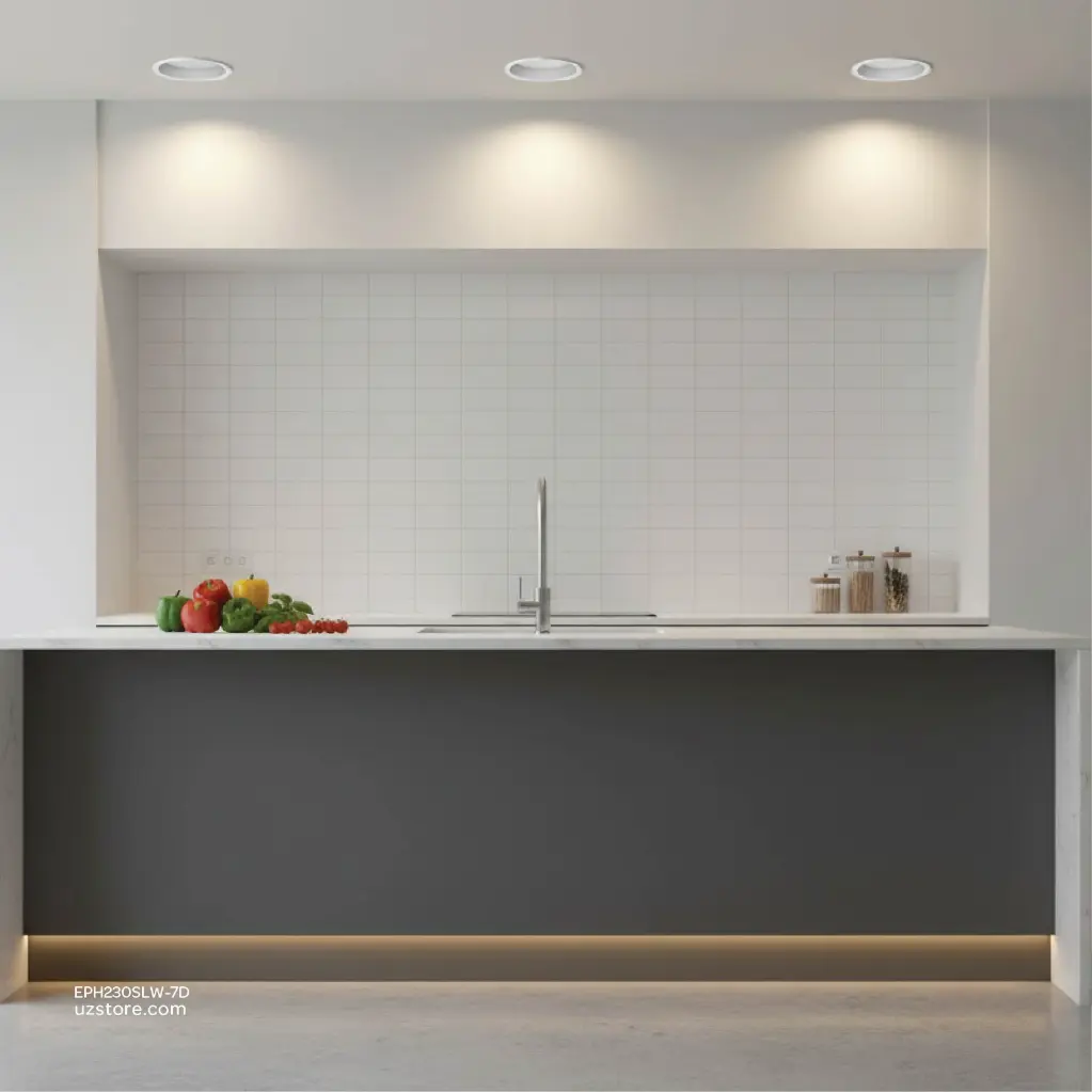 uzstore Philips Spotlight SL260 RD 075 7W 965 WH R GM (white finish) 6500K Cool Daylight 929004148107 EPH230SLW-7D-01-03.webp