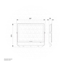 PHILIPS Essential Smart Bright LED Flood Light  BVP150 LED150/CW PSU 150W SWB G3 GM 6500K Cool DayLight 911401837286