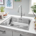 GROHE BauLoop Single-lever sink mixer 1/2" , 31368000 , chrome