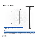 Uzstore OPPLE LED Bollard Light P2-14W  3000K BK Black  H 750 MM Warm White 718001002001 EP236S-14WB-02.webp